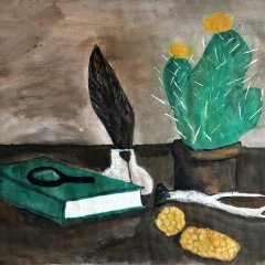 Stilllebenmalerei zur Artenvielfalt Stilllebenmalerei zur Artenvielfalt