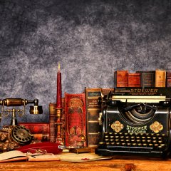Foto von Michael Usadel mit dem Titel "Stille in Rot und Gold".