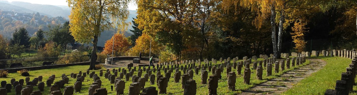Ehrenfriedhof Gemünd. Ehrenfriedhof Gemünd.