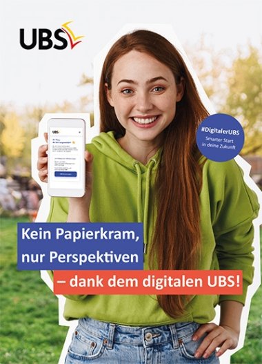Flyer digitaler Untersuchungsberechtigungsschein