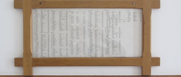Kath. Kirche Gemünd, Gedenktafel. Kath. Kirche Gemünd, Gedenktafel.