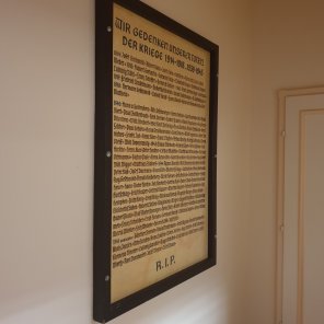 Schleiden, Gedenktafel Schleiden, Gedenktafel