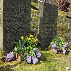 Friedhof Oberhausen - Detailaufnahme