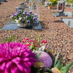 Friedhof Olef - Detailaufnahme