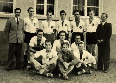 Erste Mannschaft des SV Nierfeld 1954