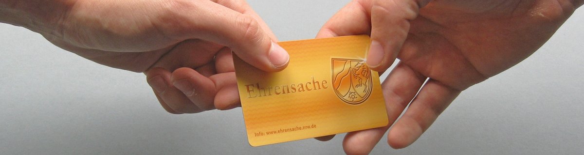 Die Ehrenamtskarte in der Stadt Schleiden
