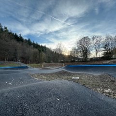 Impression aus dem Sportpark Schleiden: Pumptrack.