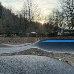 Impression aus dem Sportpark Schleiden: Pumptrack.