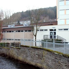 Außenansicht Dreifachturnhalle Schleiden