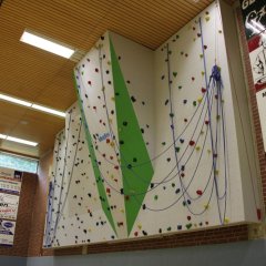 Kletterwand Dreifachturnhalle Schleiden