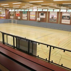 Tribüne Dreifachturnhalle Schleiden