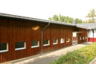 Außenansicht Einfachturnhalle Schleiden Außenansicht Einfachturnhalle Schleiden