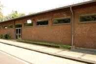 Außenansicht Zweifachturnhalle am Schulzentrum