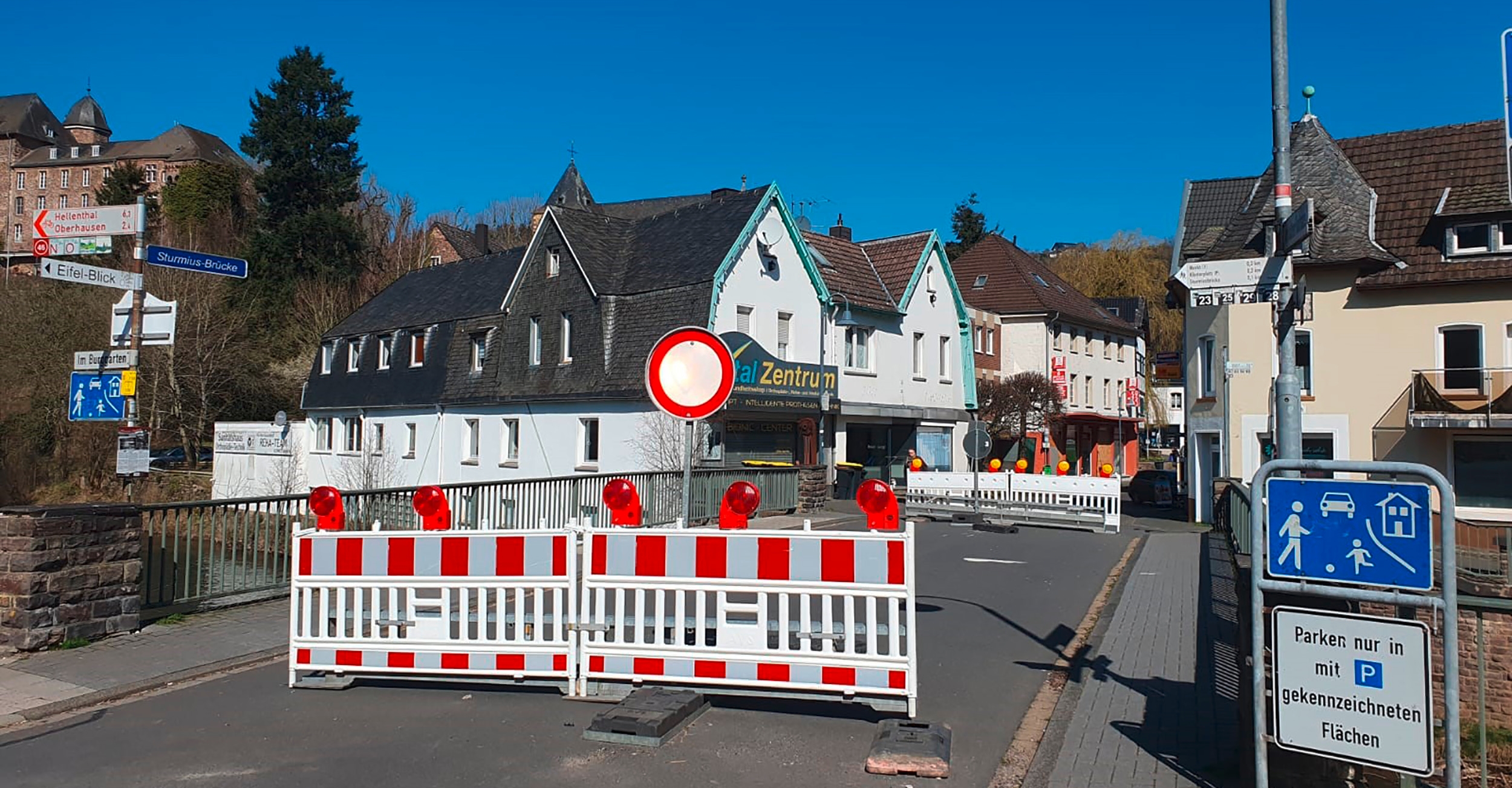 Brücke am Markt in Schleiden Brücke am Markt in Schleiden
