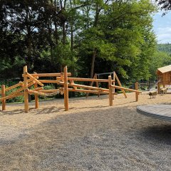 Einstiegezone Kurpark Gemünd - Spielplatz.