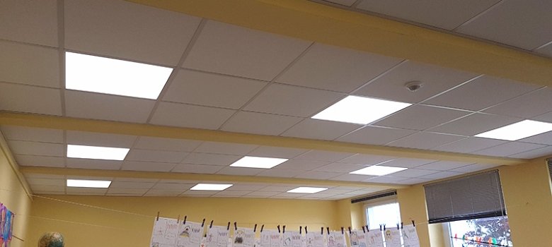 Sanierung der LED-Beleuchtung in der Grundschule Dreiborn