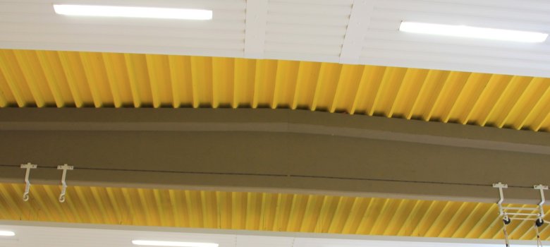 LED-Beleuchtung in der Turnhalle Müsgesauel in Gemünd