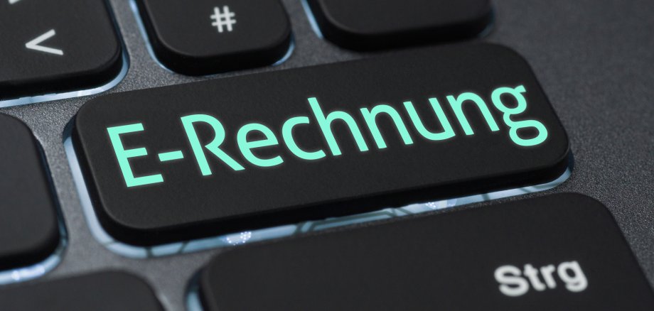 Tastatur mit E-Rechnung Tastatur mit E-Rechnung
