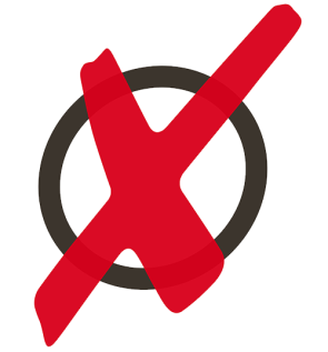 Kreuz bei einer Wahl Kreuz bei einer Wahl