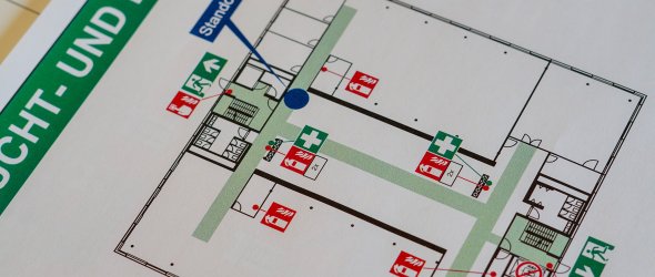 Flucht- und Rettungsplan