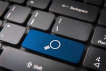 Symbol Suche / Lupe auf Tastatur Symbol Suche / Lupe auf Tastatur