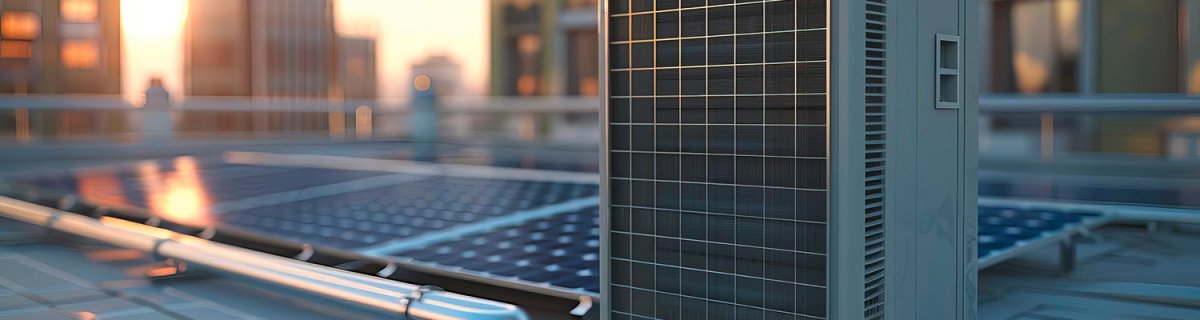 Darstellung einer Wärmepumpe.