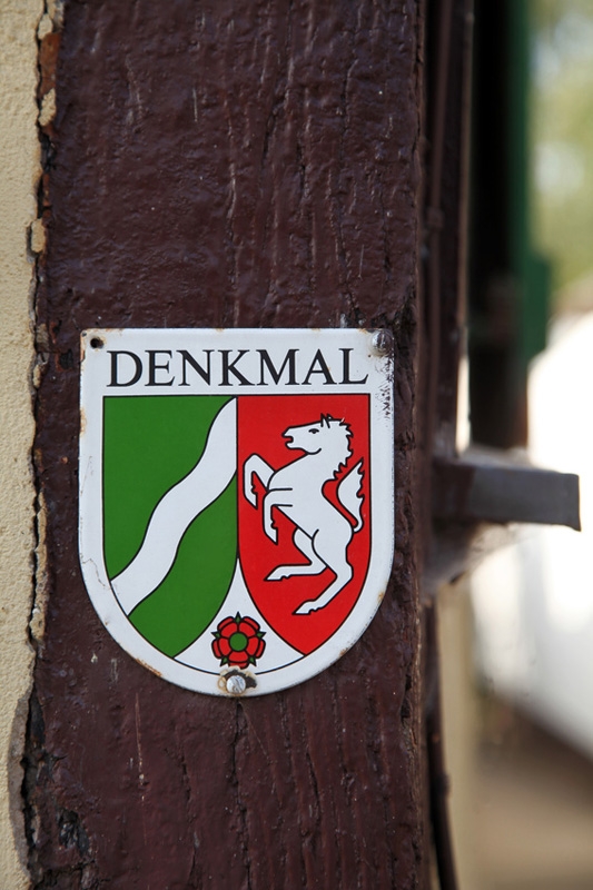 Schild Denkmalschutz NRW