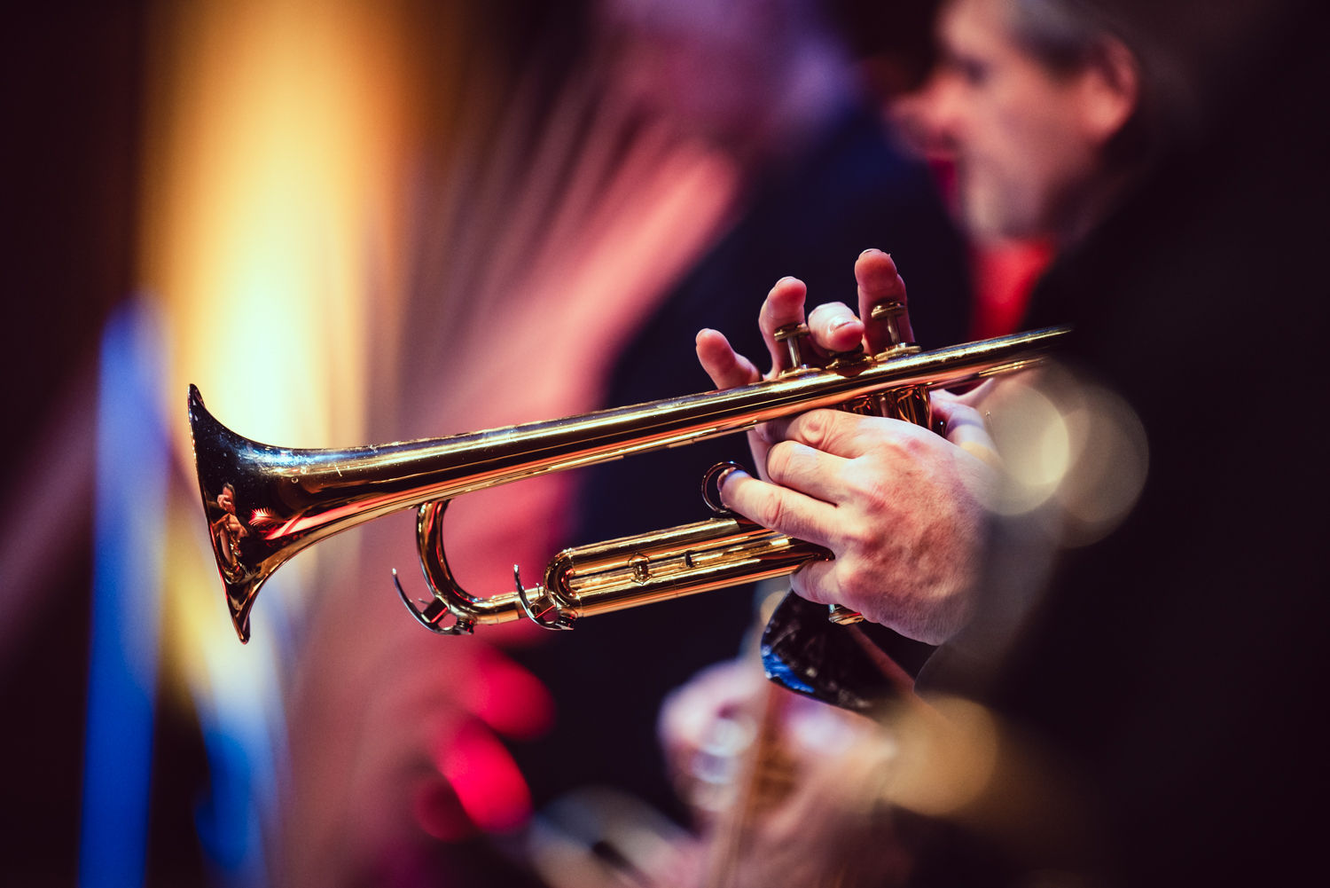 Imagebild eines Blasinstrumentes (Trompete).