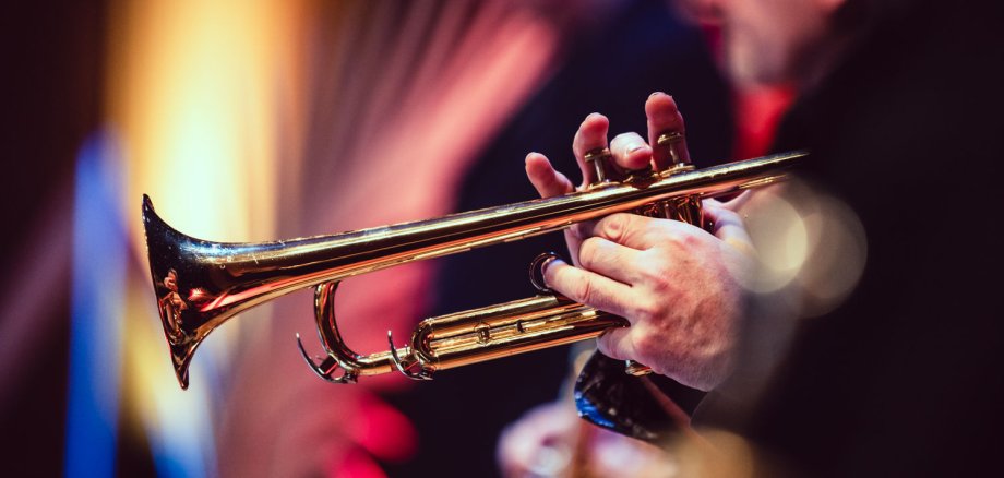 Imagebild eines Blasinstrumentes (Trompete).