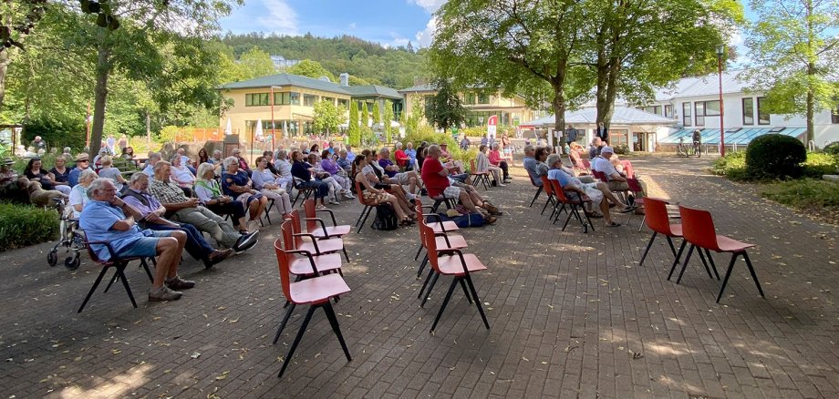 Kurkonzert im Kurpark Gemünd