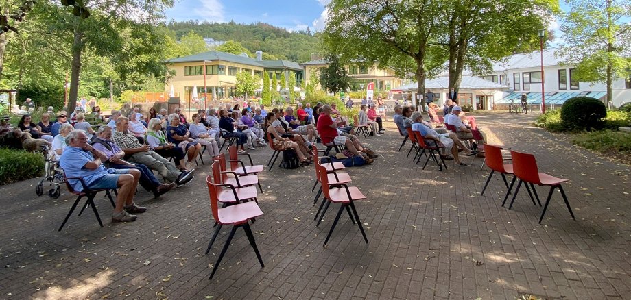 Kurkonzert im Kurpark Gemünd