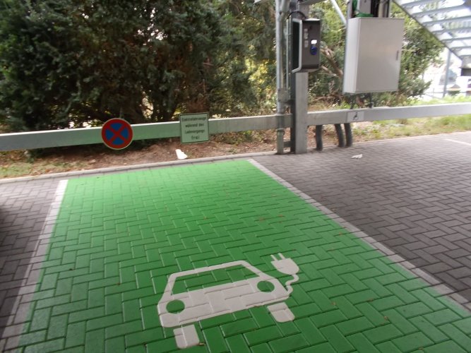 E-Ladesäule Schleiden Krankenhaus