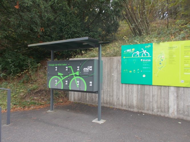 E-Ladesäule für Fahrräder, Schleiden Vogelsang