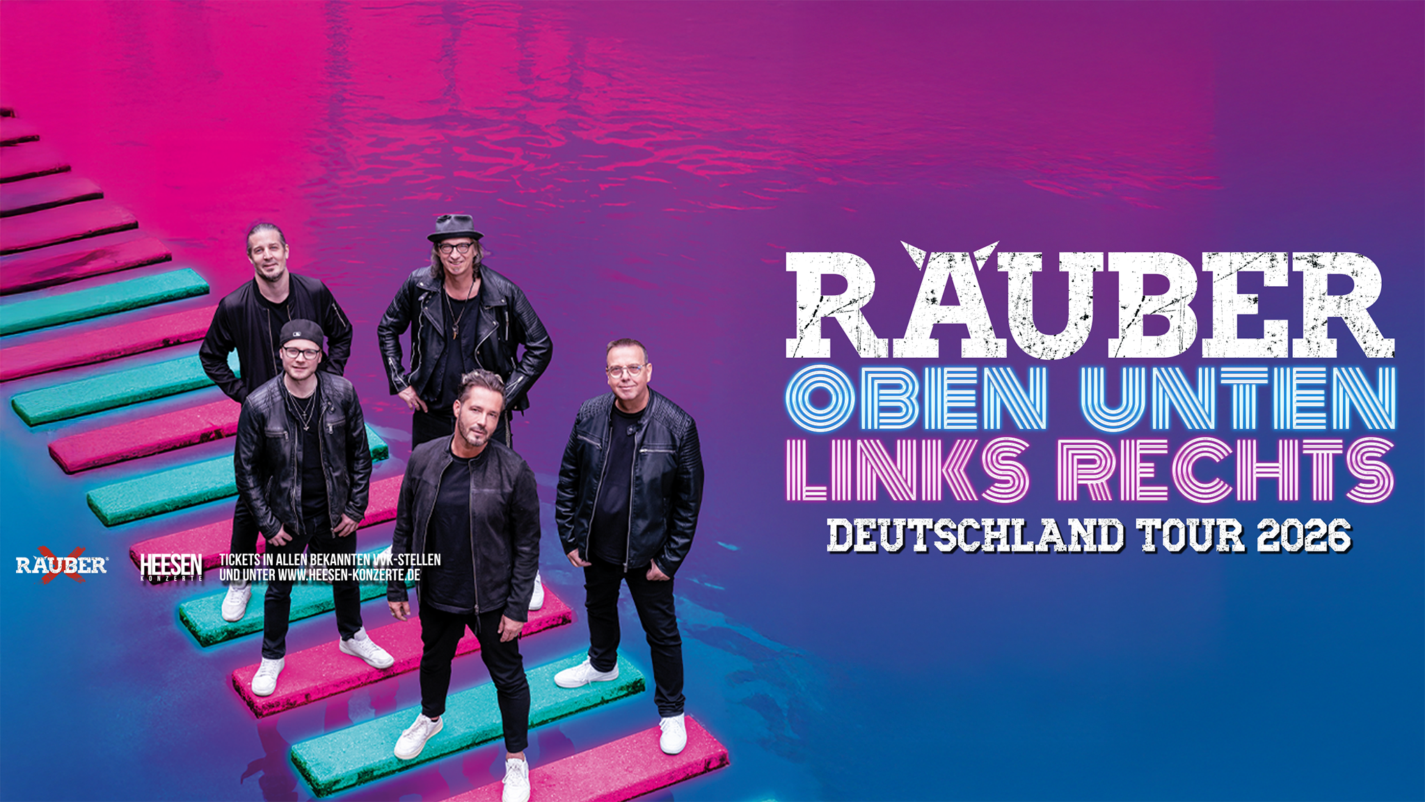 Banner RÄUBER – DEUTSCHLAND TOUR 2026