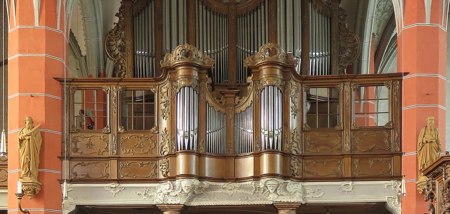 König-Orgel in der Schleidener Schlosskirche.