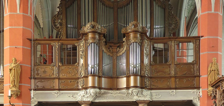 König-Orgel in der Schleidener Schlosskirche.