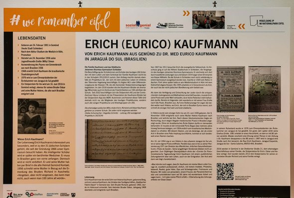 Beispieltafel der Ausstellung. Beispieltafel der Ausstellung.