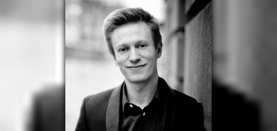 Der ukrainische Pianist und Komponist Oleksandr Loiko 