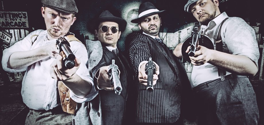 Abbildung eines Mafia-Clans.