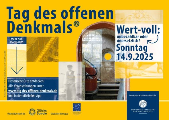 Plakat zum Tag des offenen Denkmals. Plakat zum Tag des offenen Denkmals.