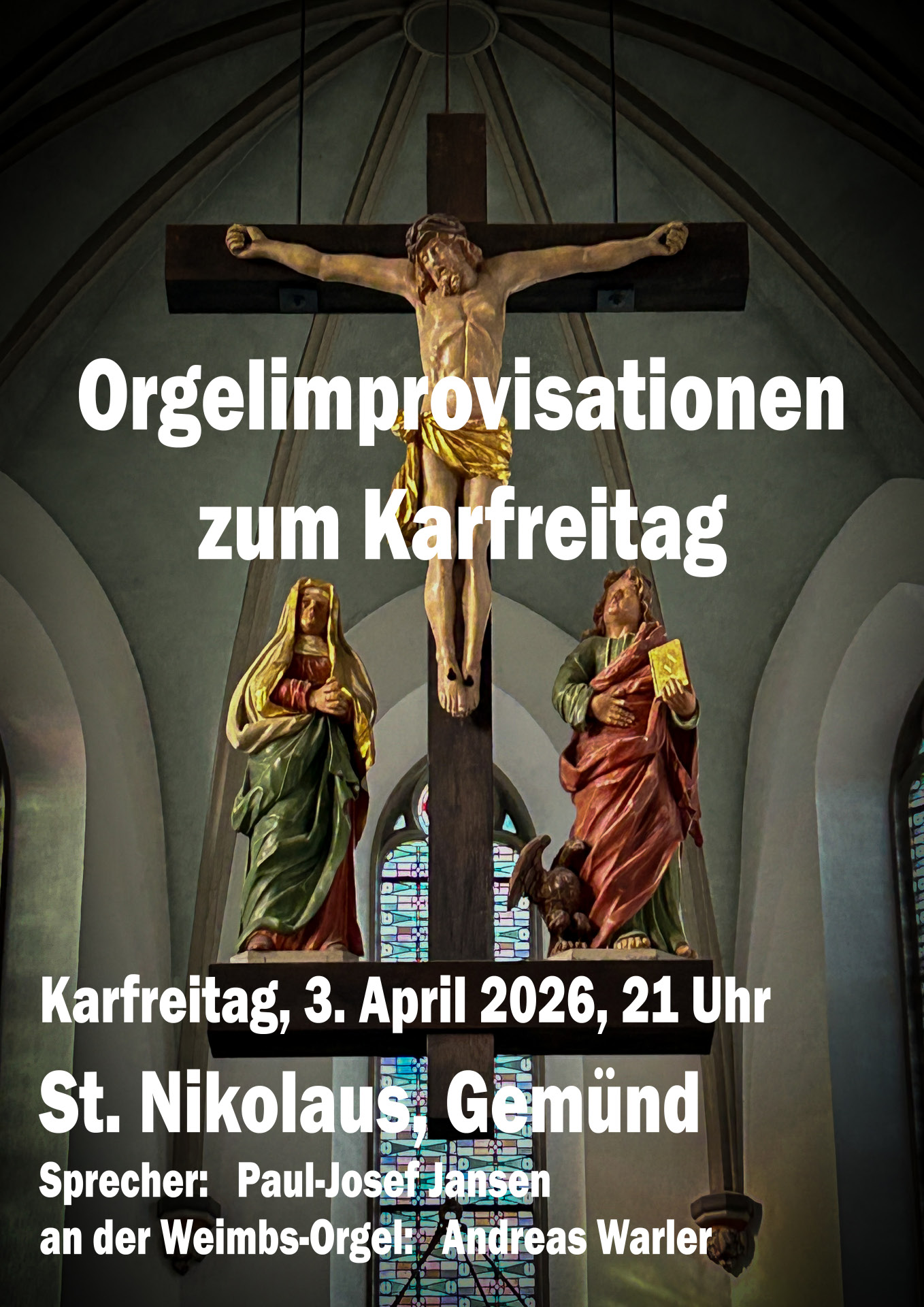 Plakat zur Veranstaltung