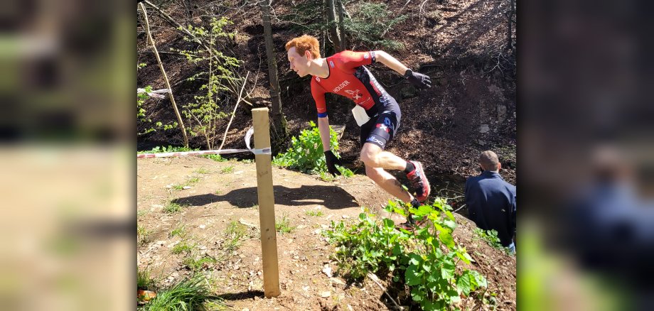 Aufnahme vom Eifeler Crossduathlon 2025. Aufnahme vom Eifeler Crossduathlon 2025.