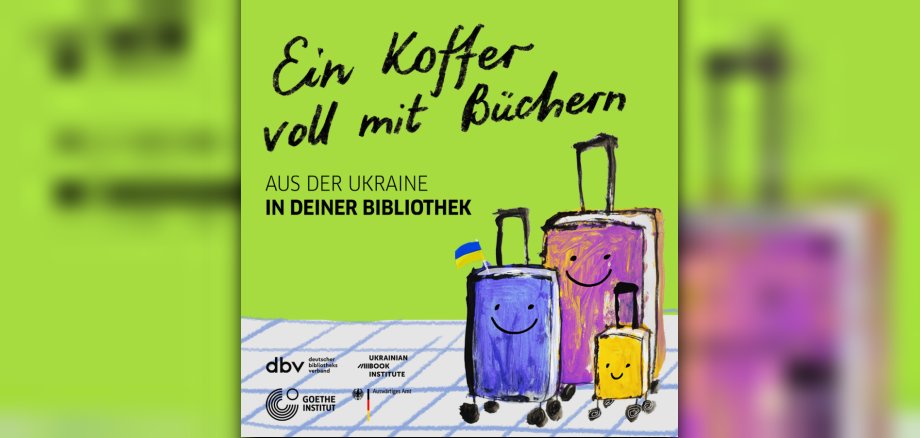 Grafik - Ein Koffer voll mit Büchern.