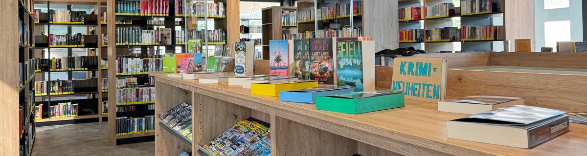 Eingangsbereich der Stadtbibliothek.